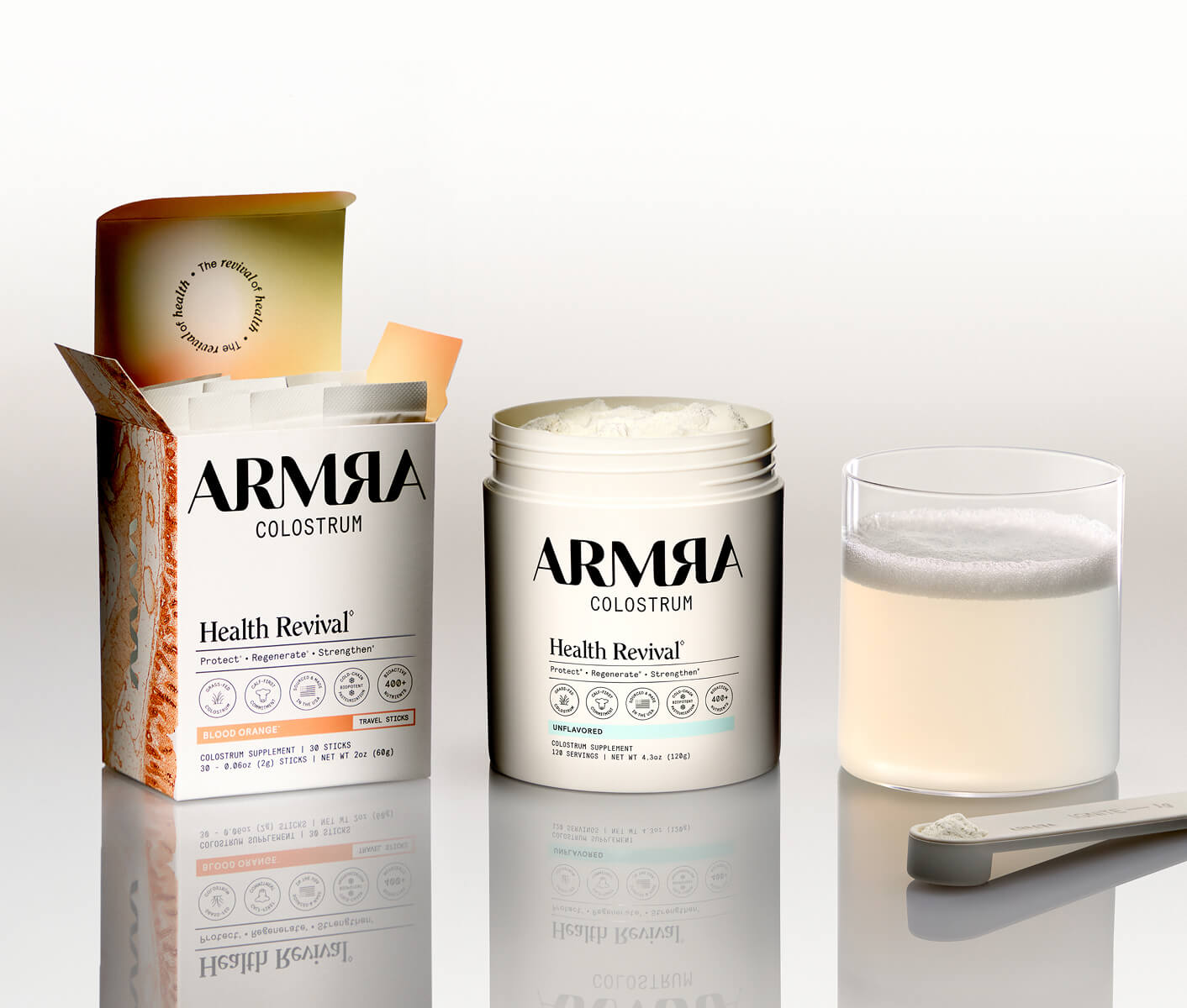 ARMRA Colostrum Unflavored Jar