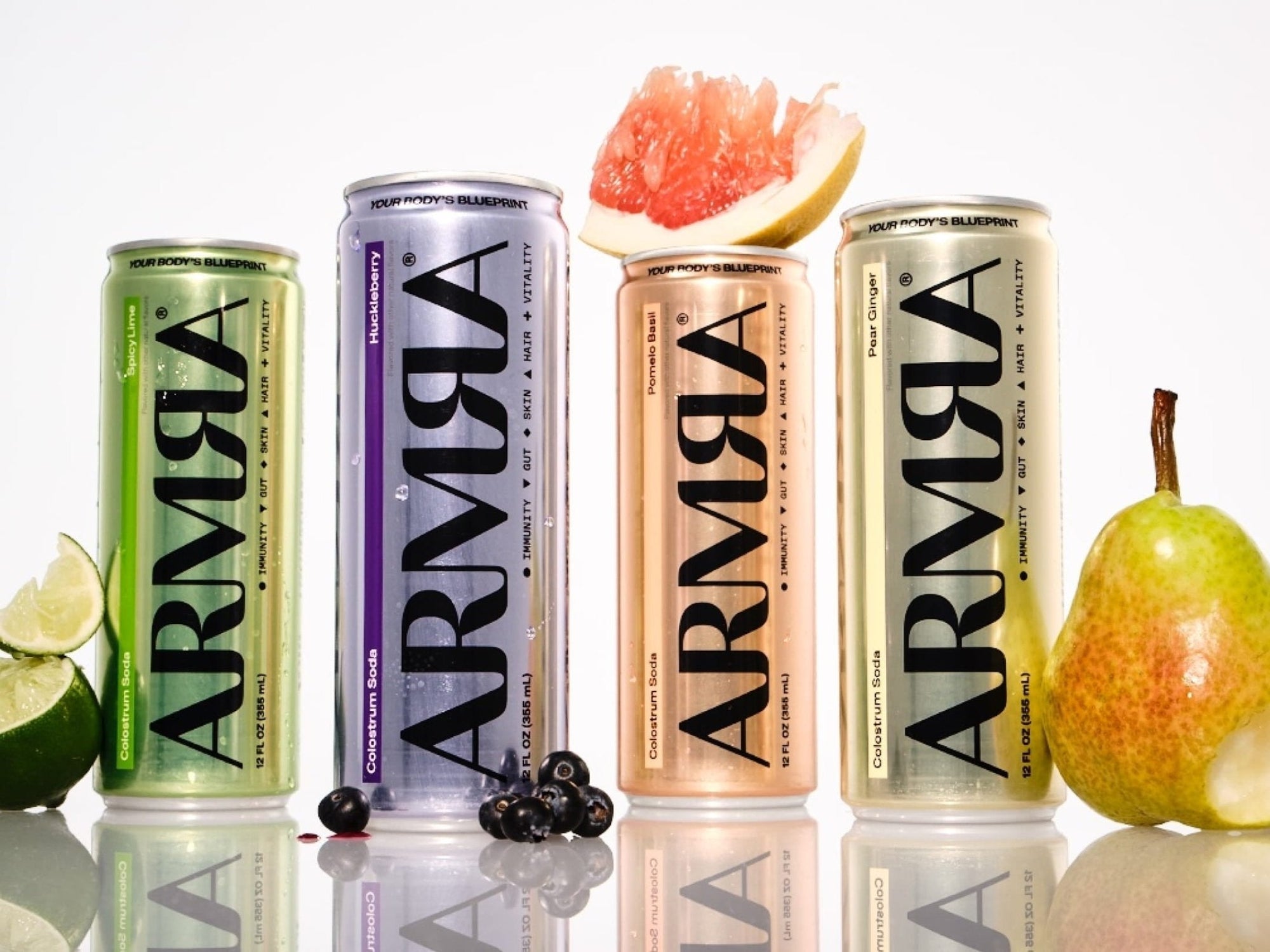 ARMRA Colostrum Soda Variety 12-Pack