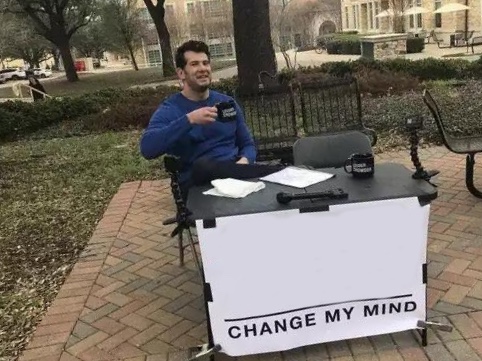Change My Mind meme about Armra