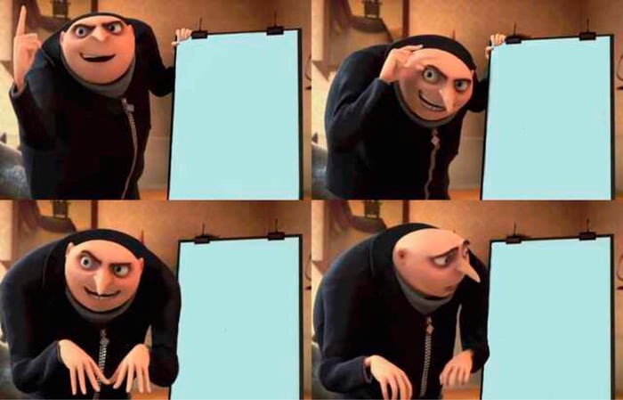 Gru's Plan meme about Armra